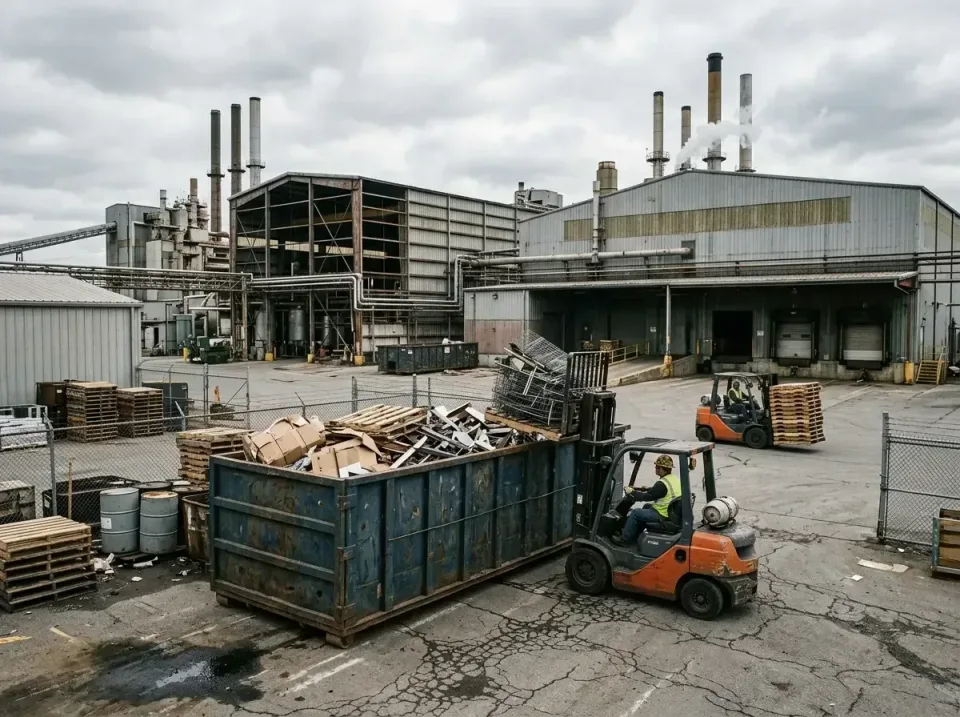 industrial-factory-scrap-conta-003 — frequently asked questions, Cheap Roll-off Dumpster Rentals in Enon, VA